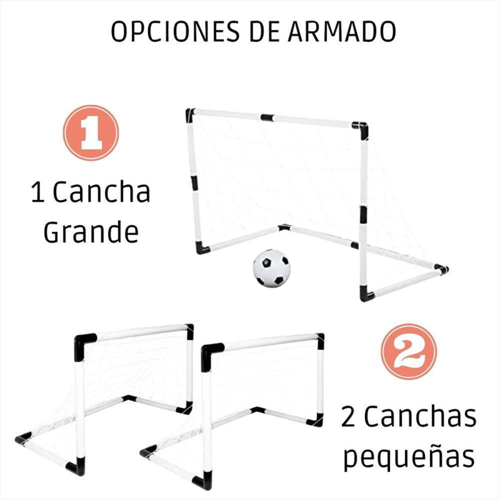 Cancha De Futbol Arcos + Balon + Malla Niños img #2