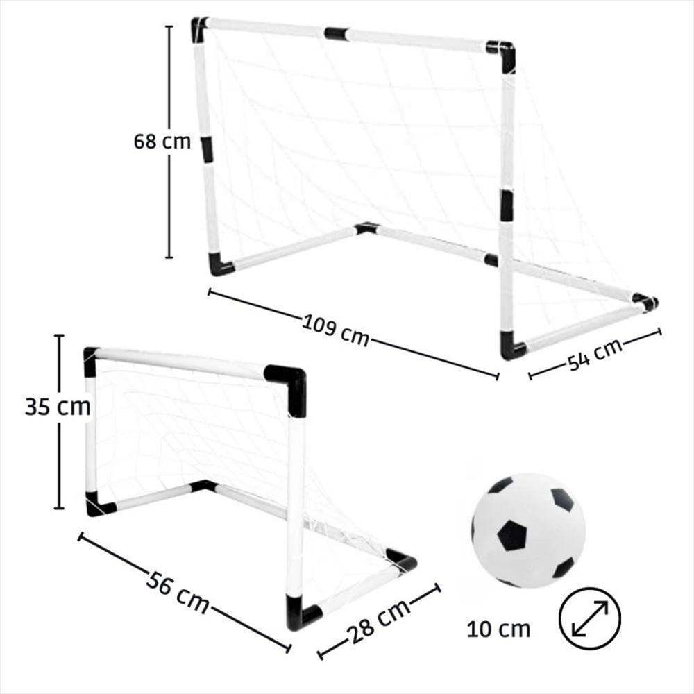Cancha De Futbol Arcos + Balon + Malla Niños img #3