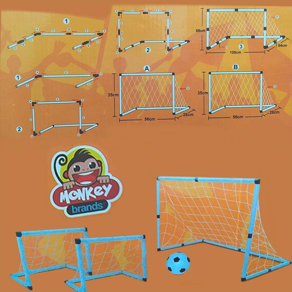 Cancha De Futbol Arcos + Balon + Malla Niños img #4