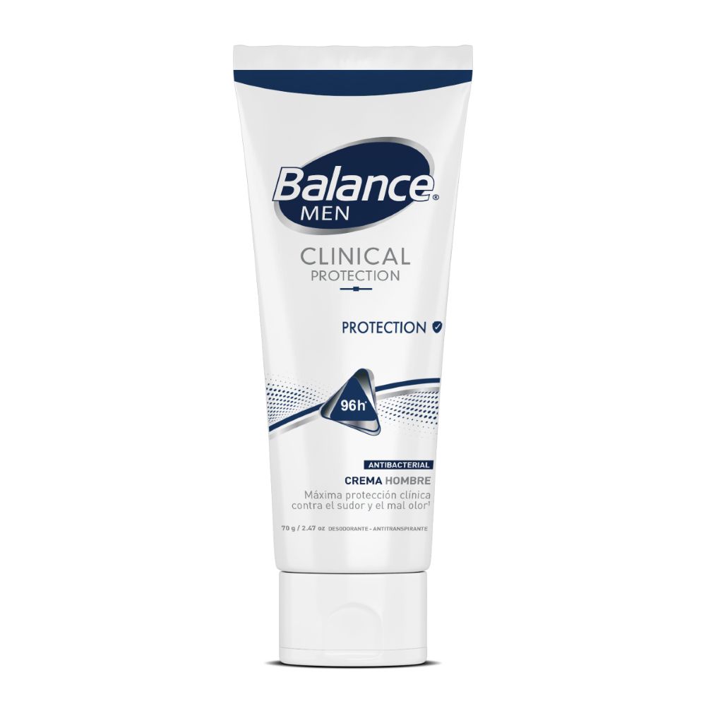 Desodorante BALANCE en crema hombre clinical protection (70 gr)