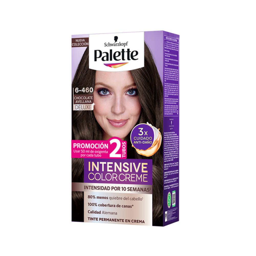 Tinte PALETTE 6460 chocolate avellana (2 und)