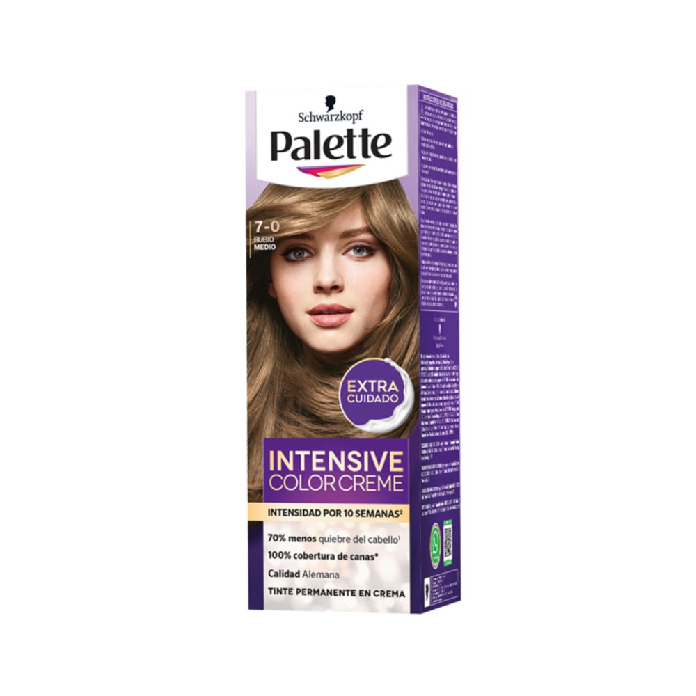 Tinte PALETTE color creme 70 rubio medio (1 und)