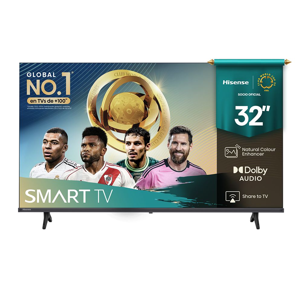 Televisor HISENSE 32 pulgadas LED Hd Smart TV 32A4N