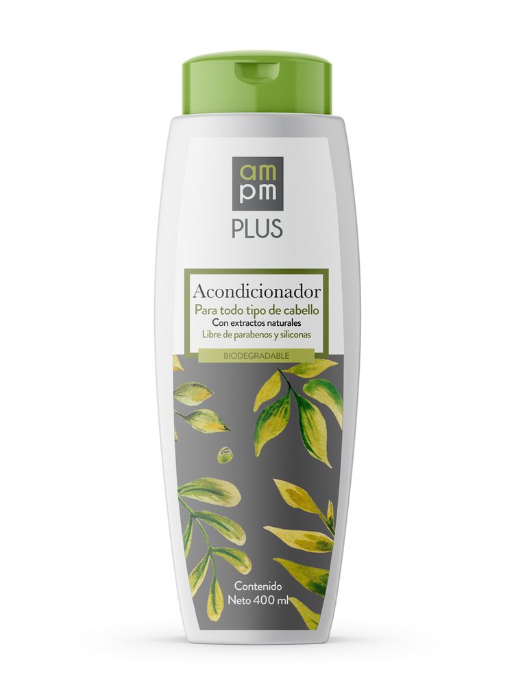 Acondicionador AMPM PLUS con extractos naturales (400 ml)
