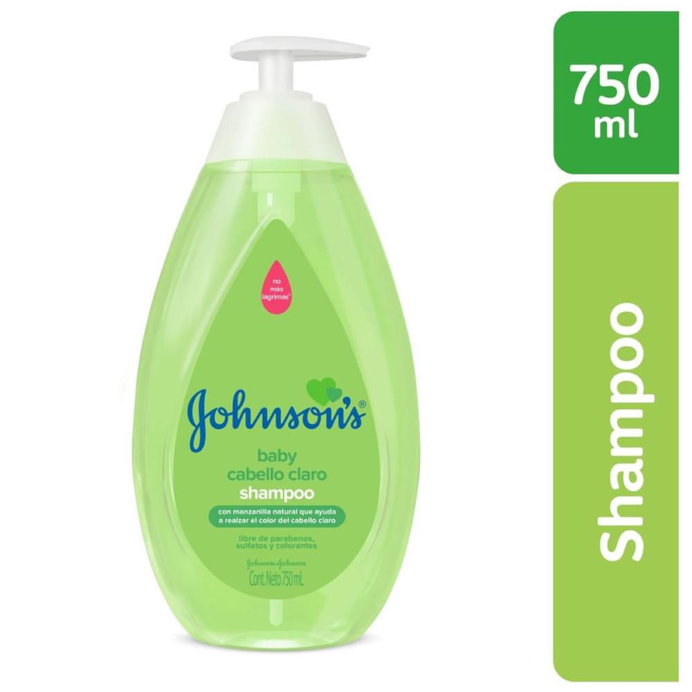 Shampoo bebé JOHNSON S manzanilla (750 ml)
