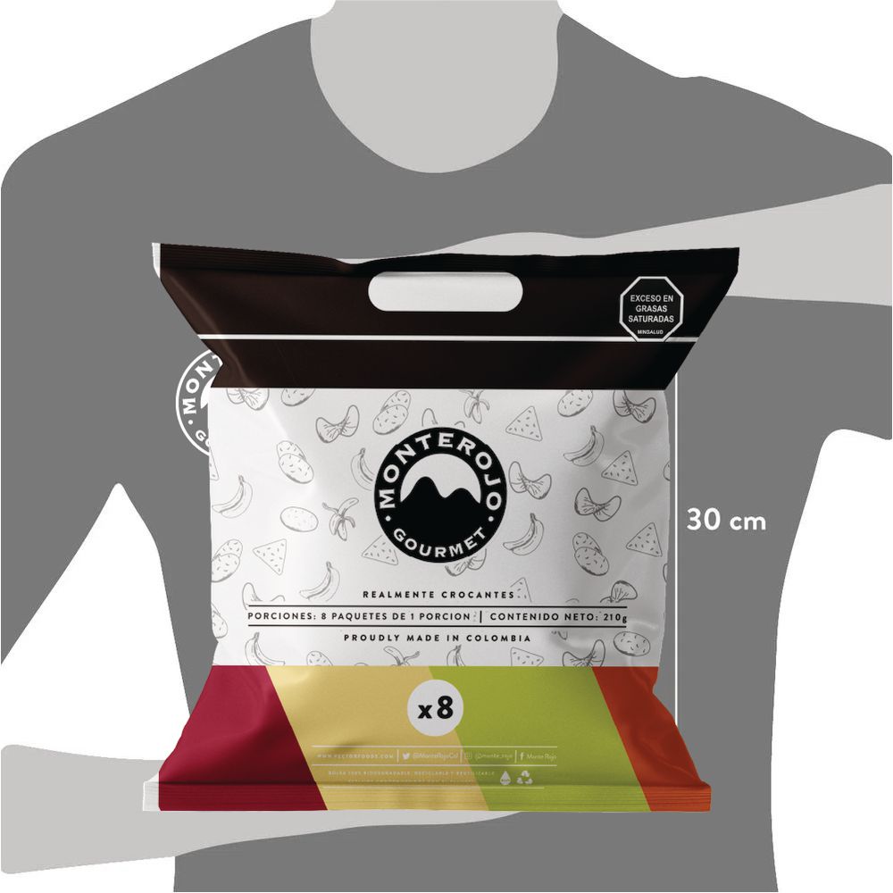 Papas fritas MONTE ROJO Fritas (210  gr) img #4