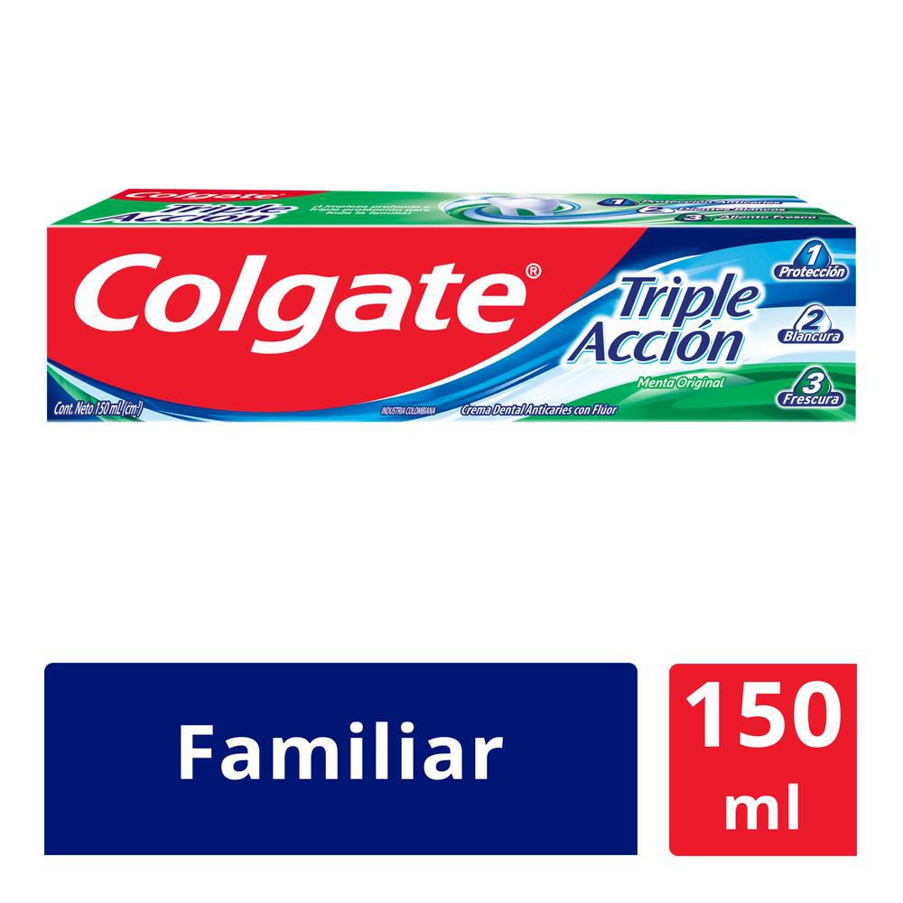Crema Dental COLGATE Triple Acción (150 ml)