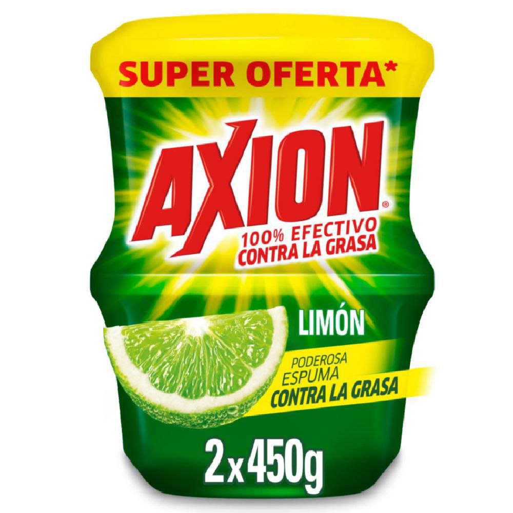 Lavaloza Crema AXION Limón (900 gr)