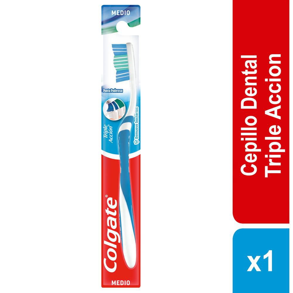 Cepillo De Dientes COLGATE Triple Acción Medio (1 und)