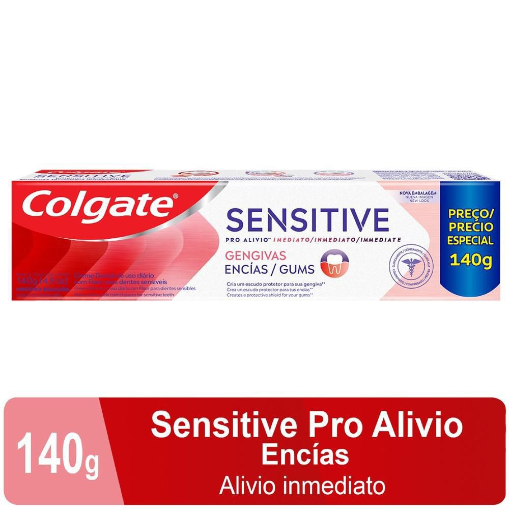Crema Dental COLGATE Sensitive ProAlivio Encías (93.3 ml)