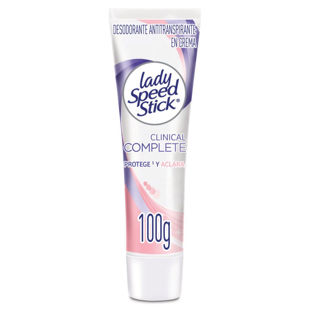 Desodorante LADY SPEED STICK Clínico Protege Aclara Mujer (100  gr)
