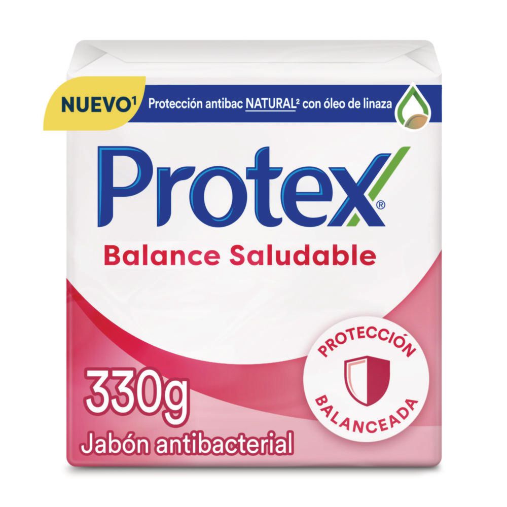 Jabón antibacterial PROTEX balance saludable x3und (330 gr)
