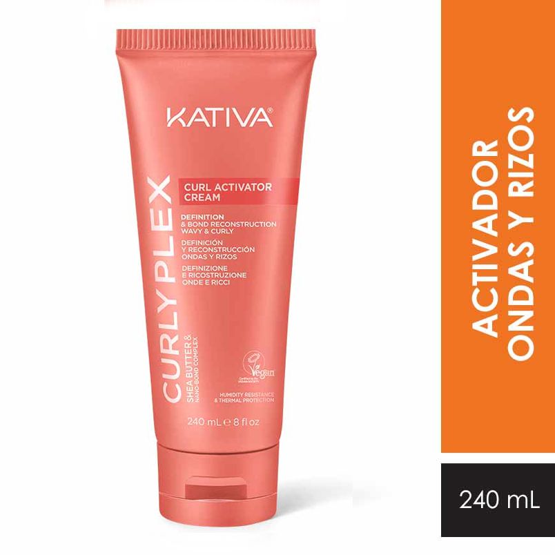 Crema Para Peinar KATIVA Activadora Rizos (240  ml)
