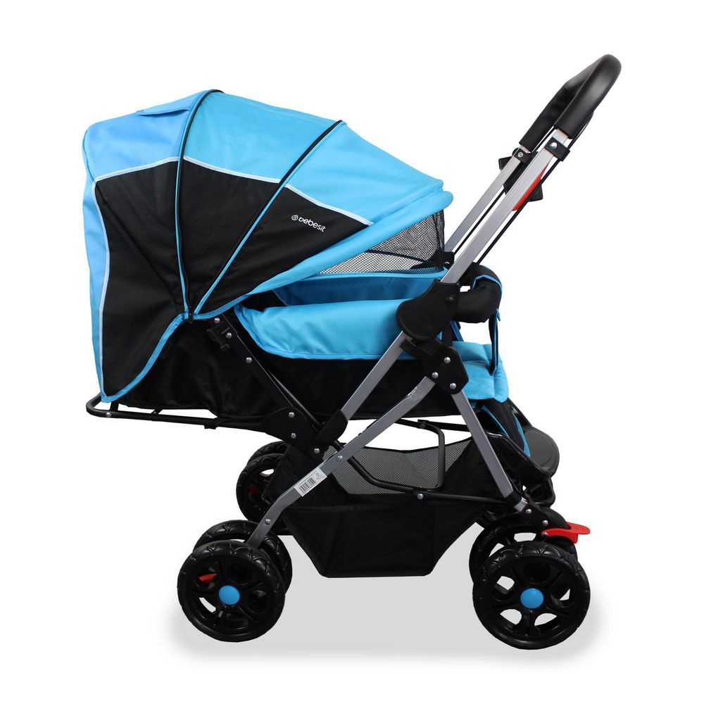 Coche reversible bebé Roma Azul BEBESIT 5197B img #4