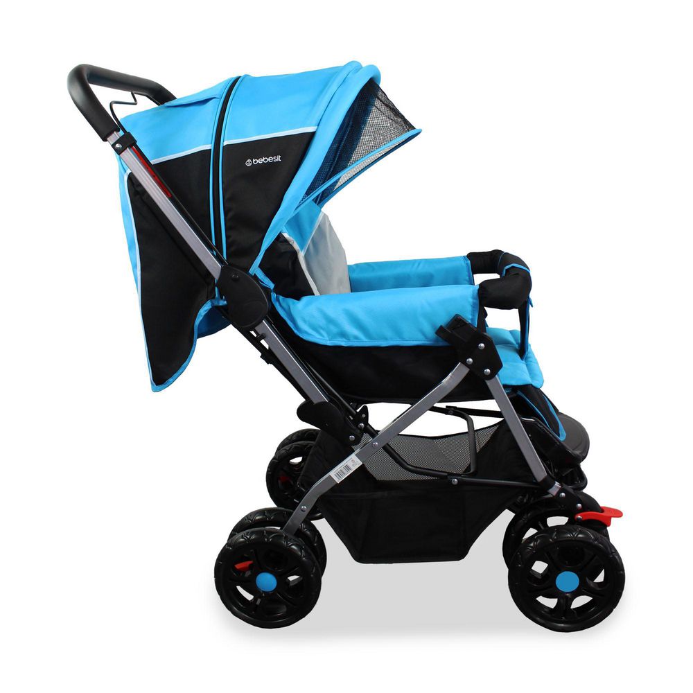 Coche reversible bebé Roma Azul BEBESIT 5197B img #6