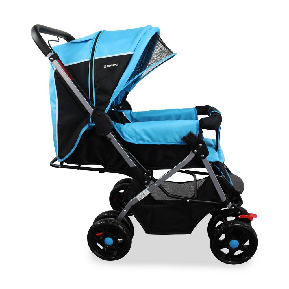 Coche reversible bebé Roma Azul BEBESIT 5197B img #7