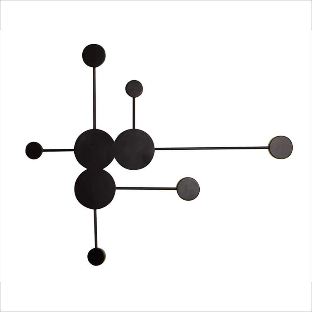 Lampara Led Techo Burgos Black Lienxo