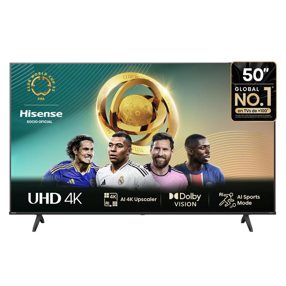 Televisor HISENSE 50 pulgadas LED Uhd4K Smart TV 50A6N