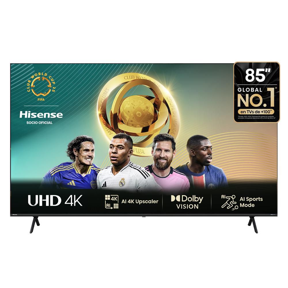 Televisor HISENSE 85 pulgadas LED Uhd4K Smart TV 85A6N