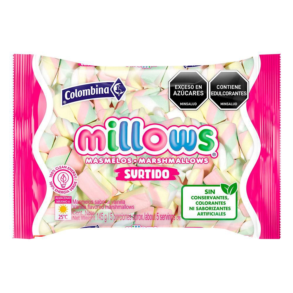 Masmelos Surtido. MILLOWS 145 gr