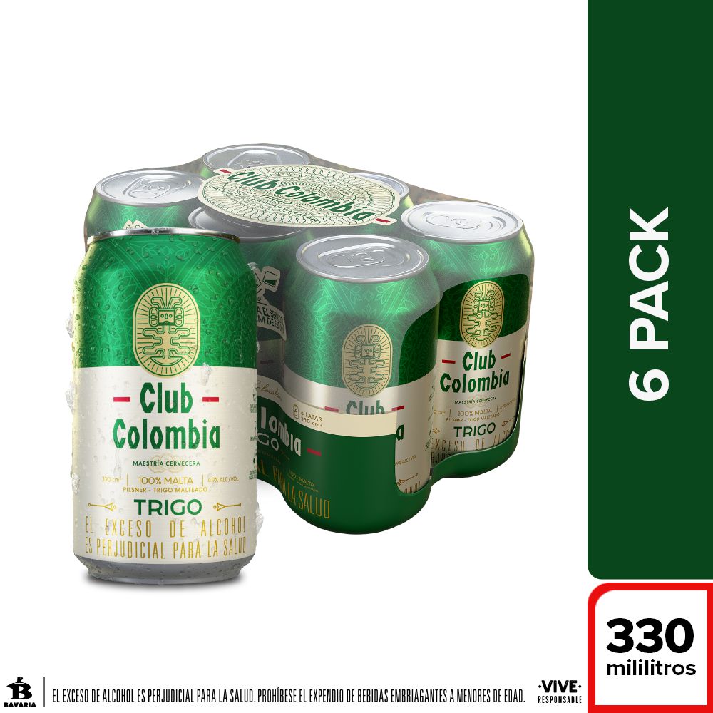 Cerveza CLUB COLOMBIA Cerveza Trigo (1980 ml)