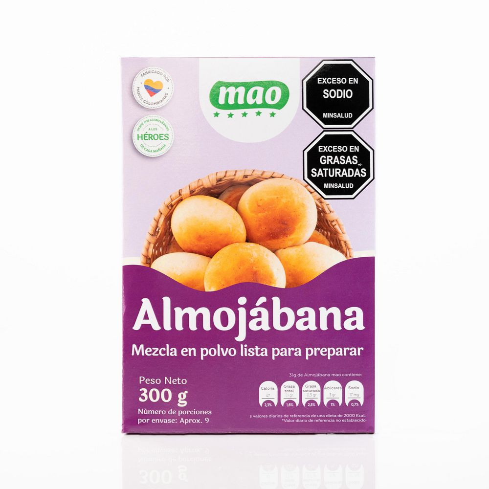 Mezcla en polvo MAO para preparar almojábanas (300  gr)