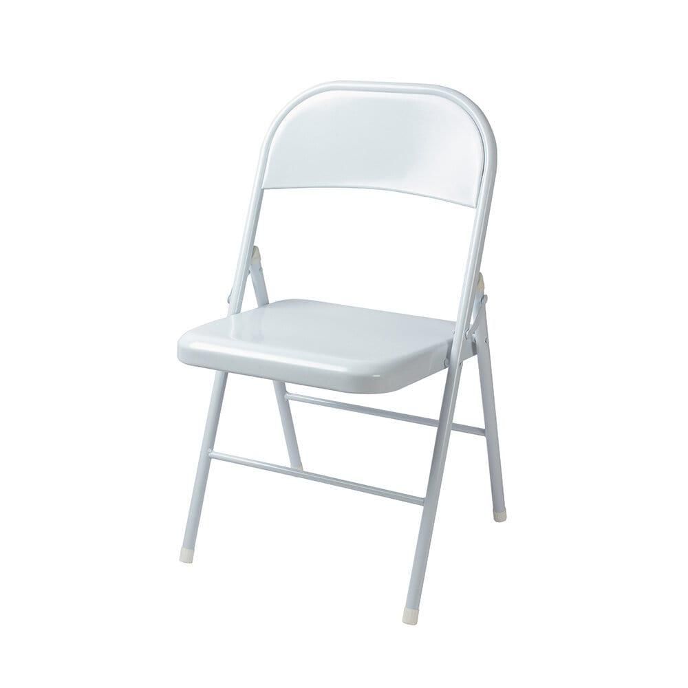 Silla Metálica Plegable Color Blanco FINLANDEK ESENCIAL DYCS22122