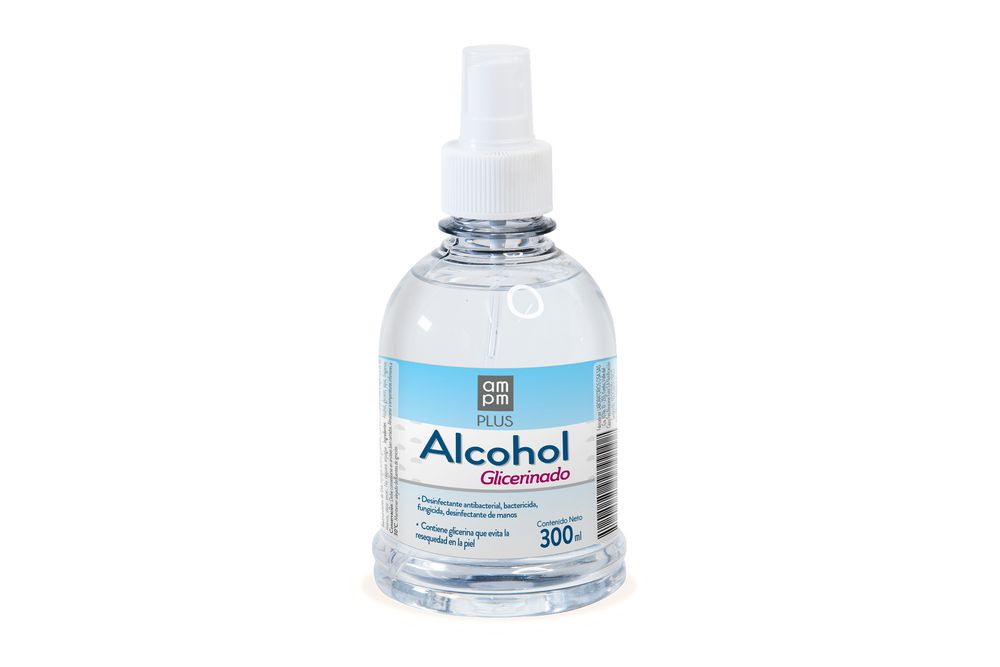 Alcohol AMPM PLUS glicerinado (300 ml)