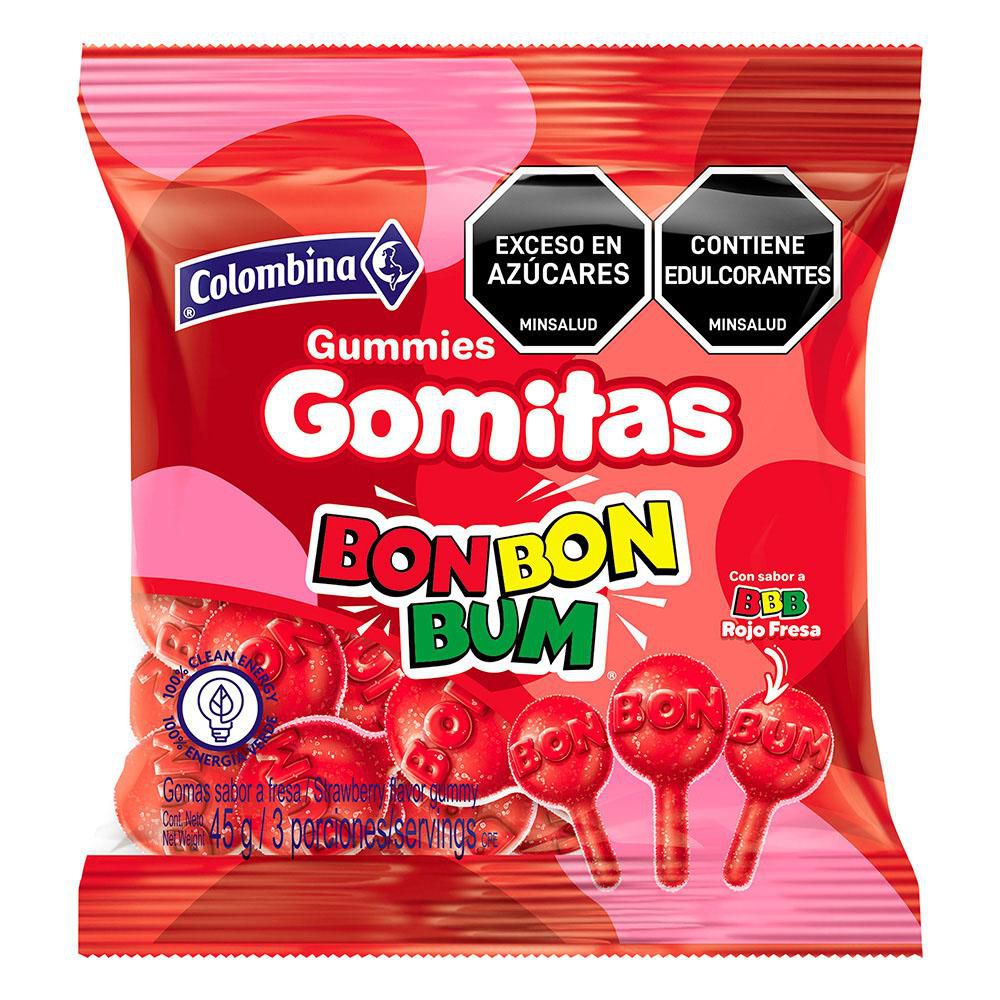 Gomitas BON BON BUM Bon Bon Bum (45 gr)