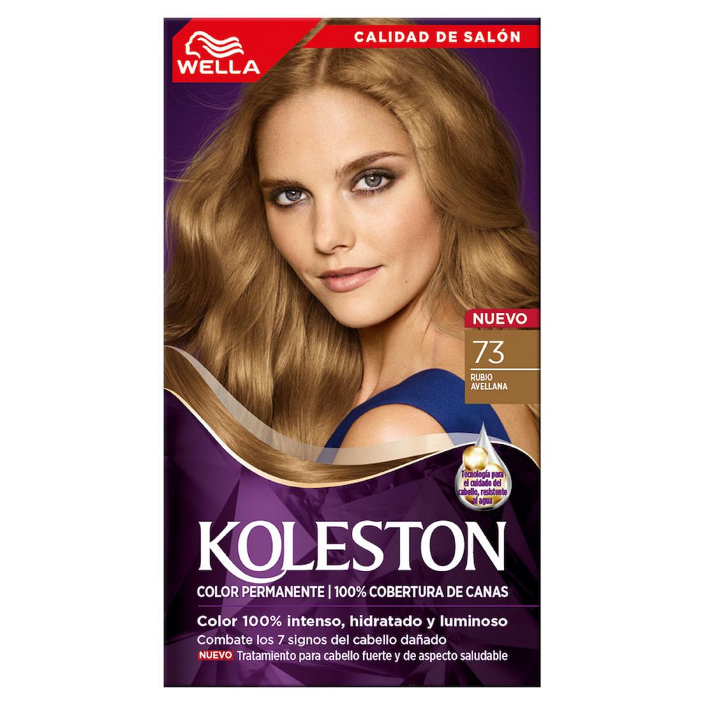 Tinte KOLESTON Kit 73 Rubio Avellana Mexla 70Ml (70 ml)