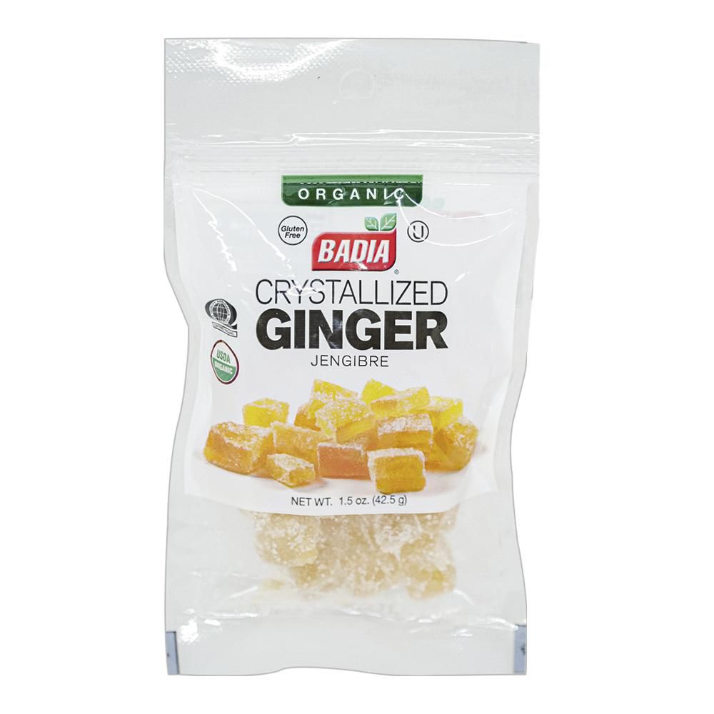 Jengibre BADIA Cristalizado (42  gr)