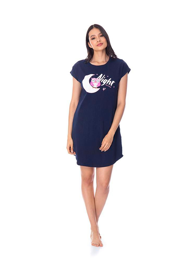 Batola Manga Corta Estampado Buhos ST EVEN  17335 img #2