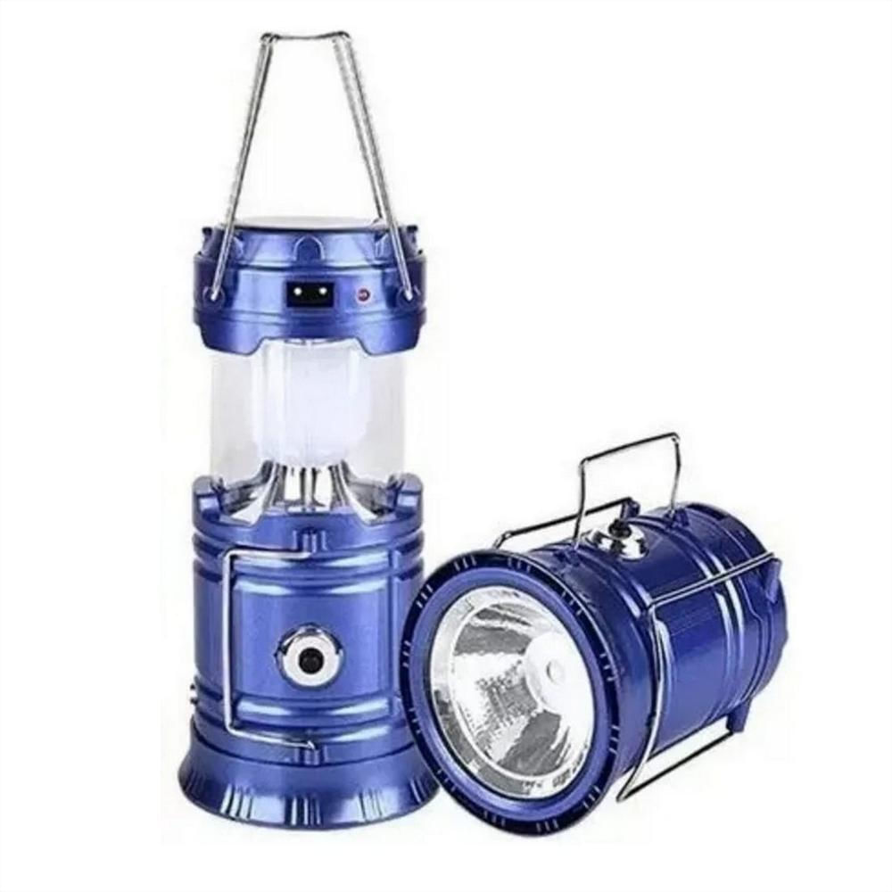Lampara Portátil Recargable Led Linterna Camping Luz Solar