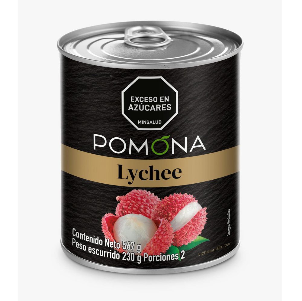 Lychee Pomona en almíbar (230  gr)