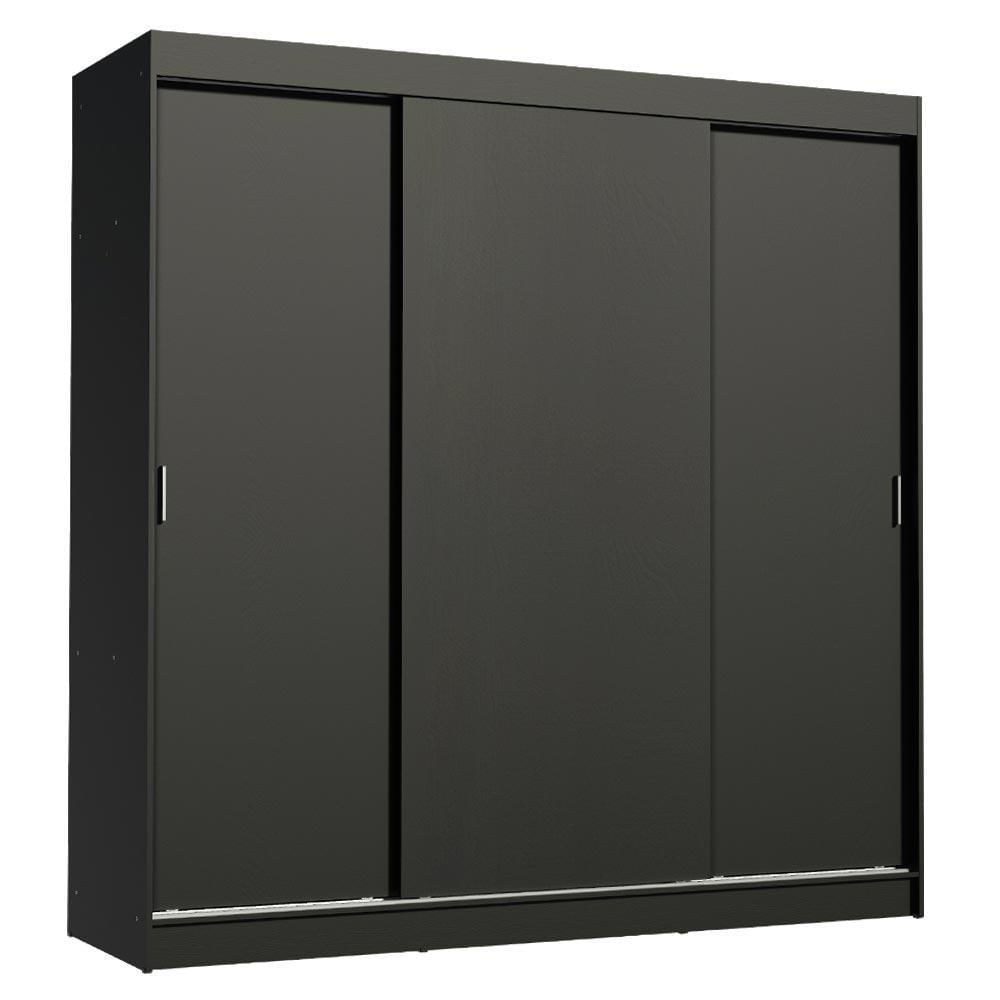 Closet Reno 3 Puertas Corredizas Negro