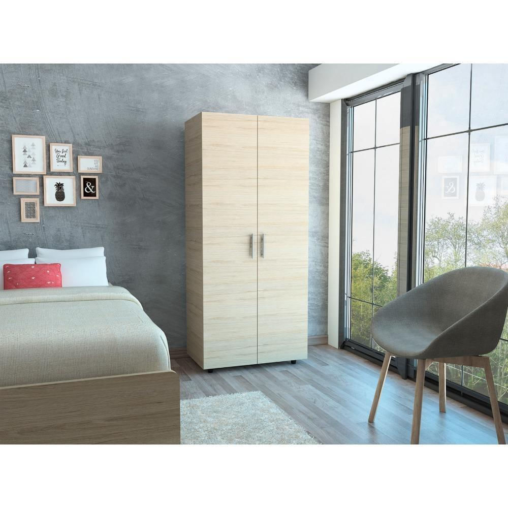 Clóset Eco Rovere Y Blanco 80 X 180 Cm img #1