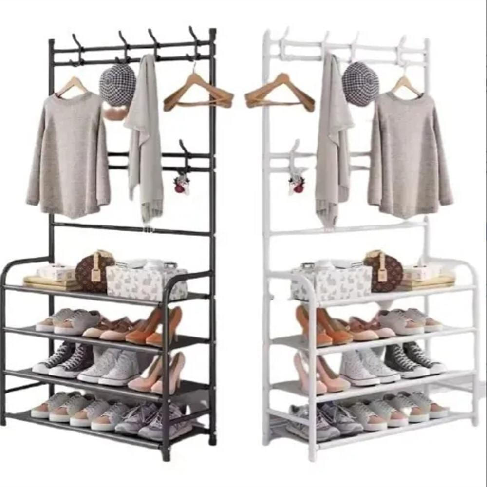 Zapatero Y Perchero Multifuncional Ideal Para Tu Habitación