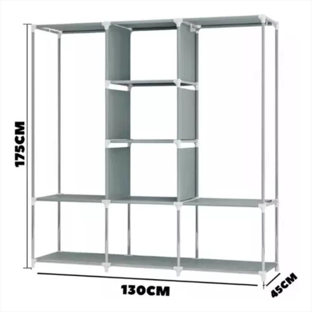 Organizador De Ropa Desarmable 8 Estantes Closet img #2