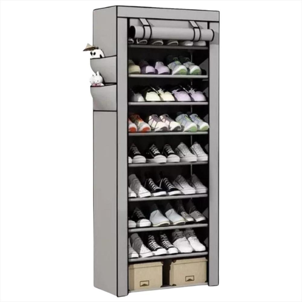 Organizador Zapatos En Tela Diseño Torre Zapatero Apilable