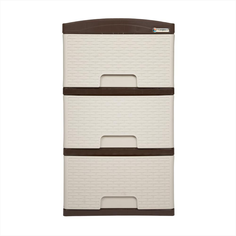 Practimueble Colplast X3 Pequeño Rattan Pistacho Wengue 3001066 img #3