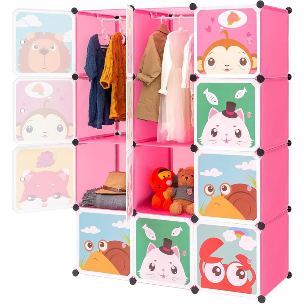 Armario Organizador De Ropa Closet Portátil Para Cuarto Bebé