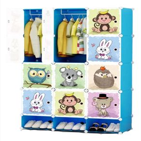 Armario Modular 12 Cubos, Organiza Ropa Y Calzado Fácilmente