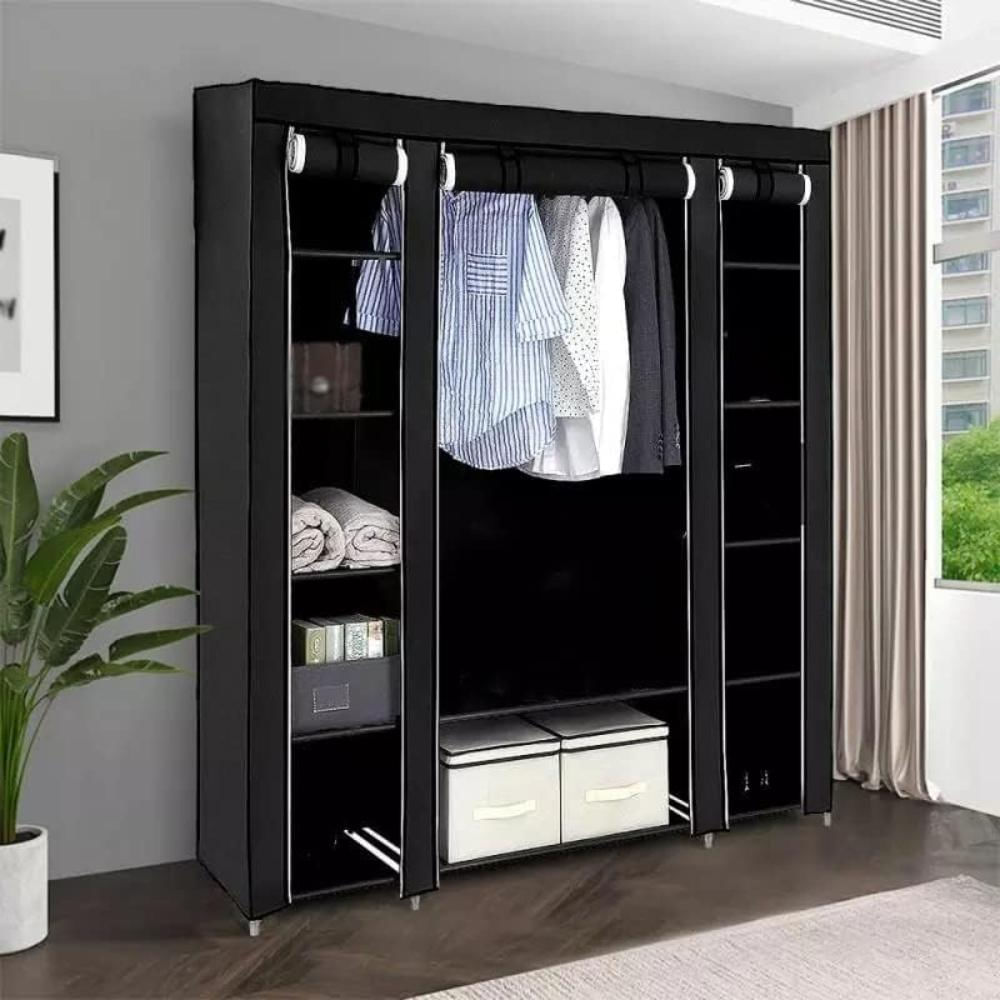 Closet Armable Portatil Entrepaños Tela Ecologica 10 Estante
