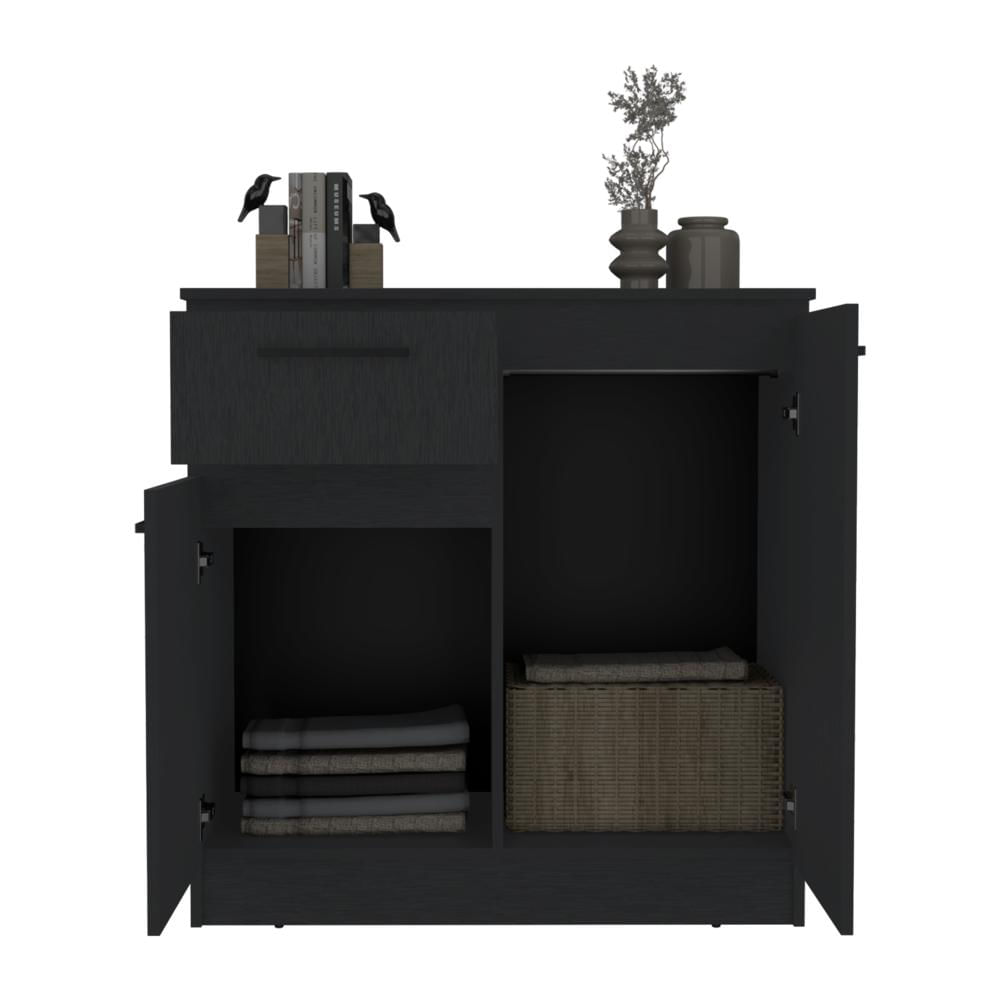 Closet Indira, Wengue, Con Tres Cajones Multiusos Deslizables Zf img #4