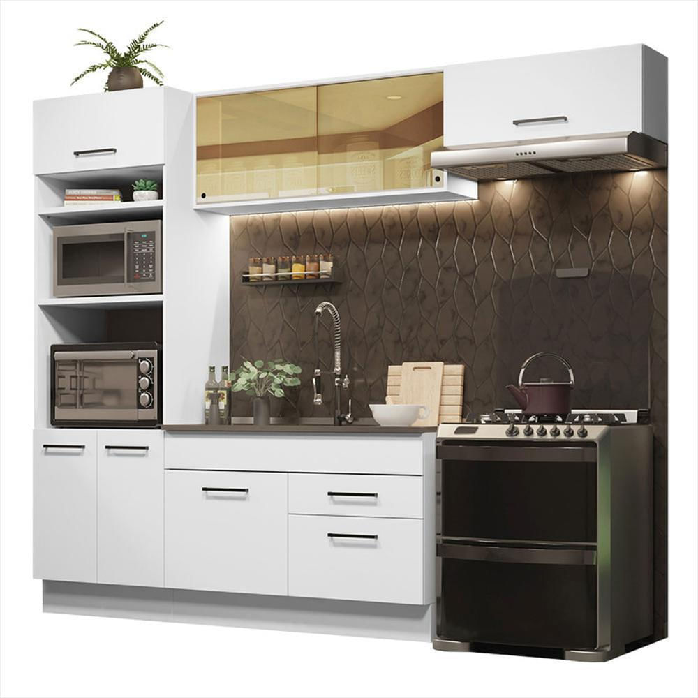 Cocina Integral Agata 2.70M Blanco 04