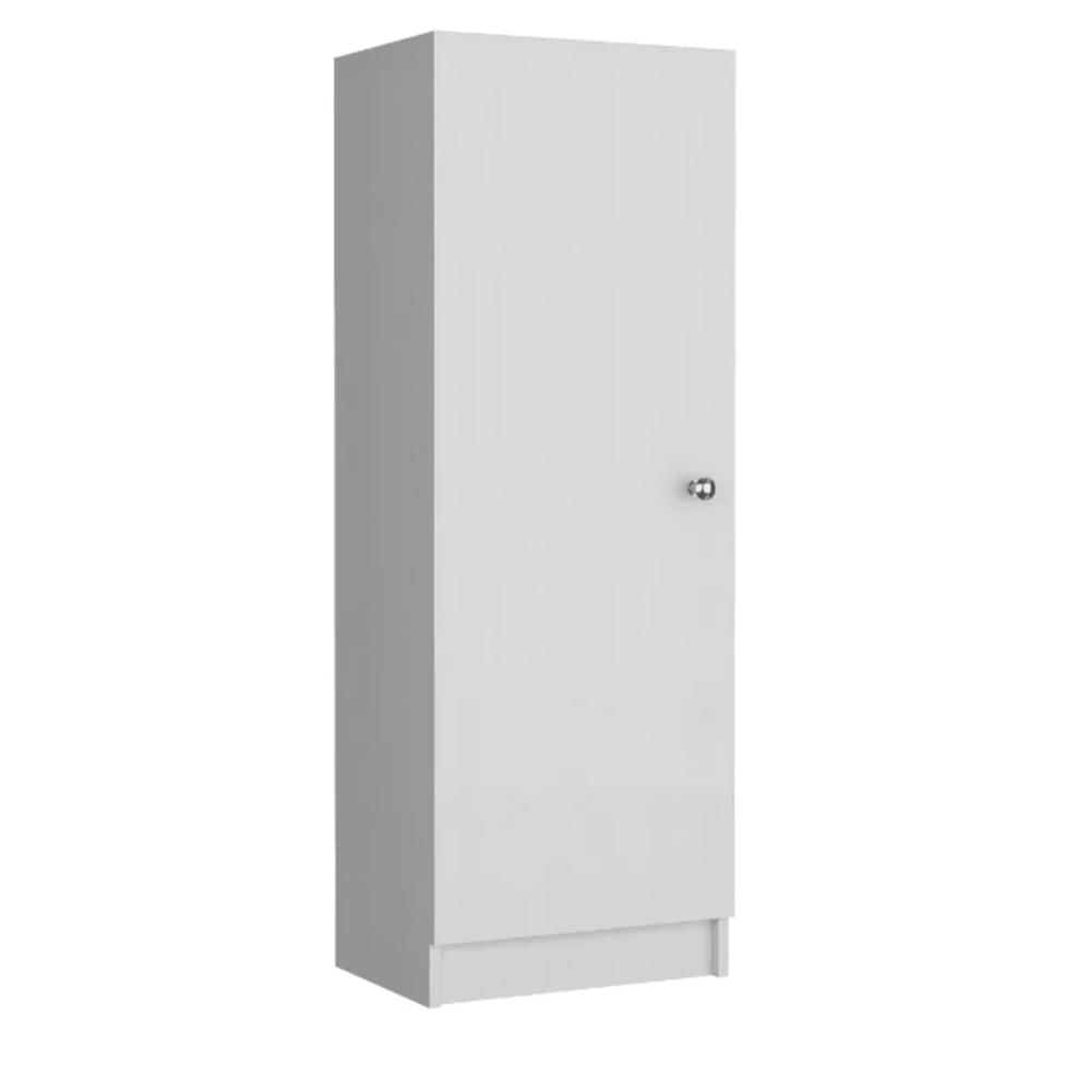 Alacena Nadir, Blanco, Con Una Puerta Y Amplio Espacio Zf Color Blanco
