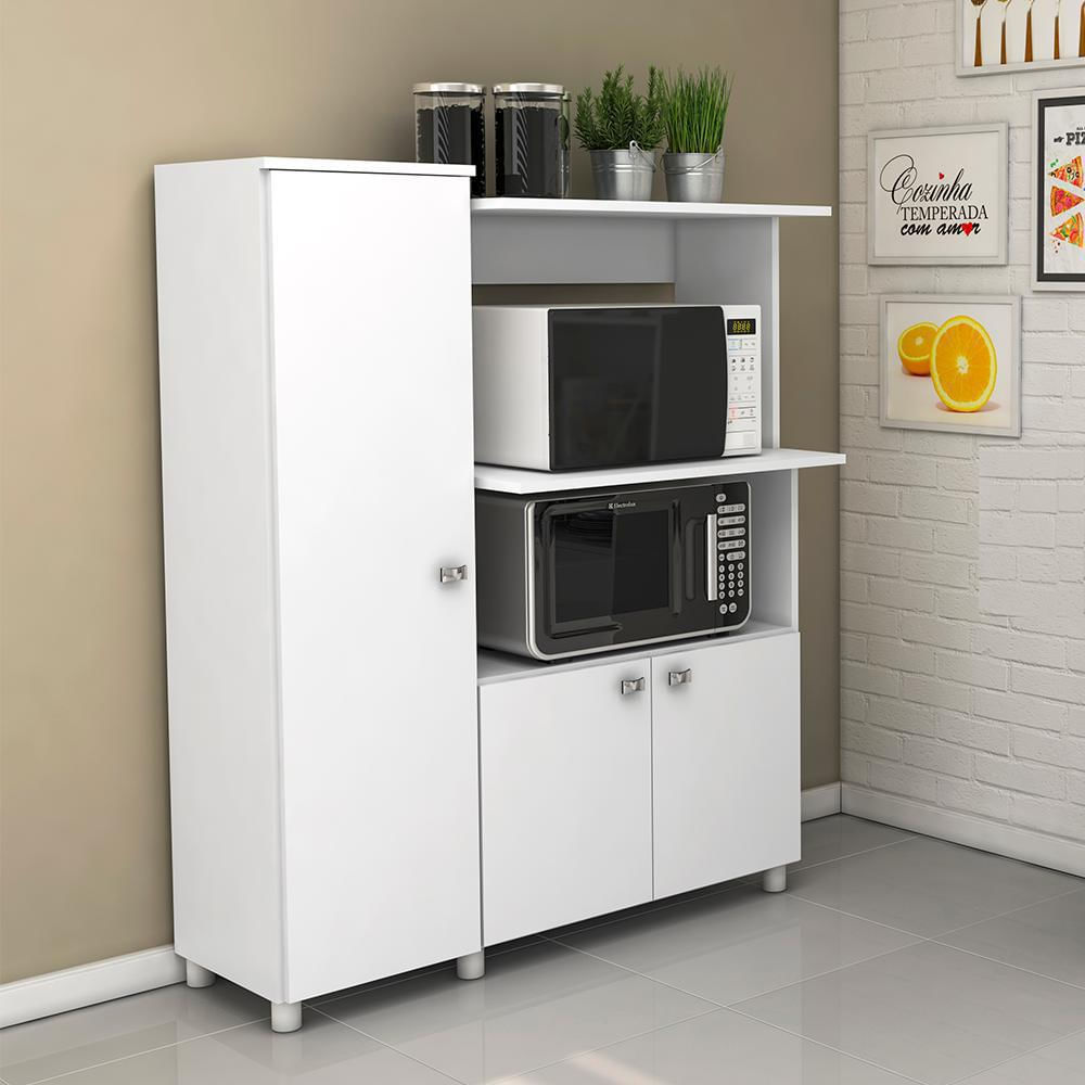 Mueble Auxiliar De Cocina Segovia Blanco