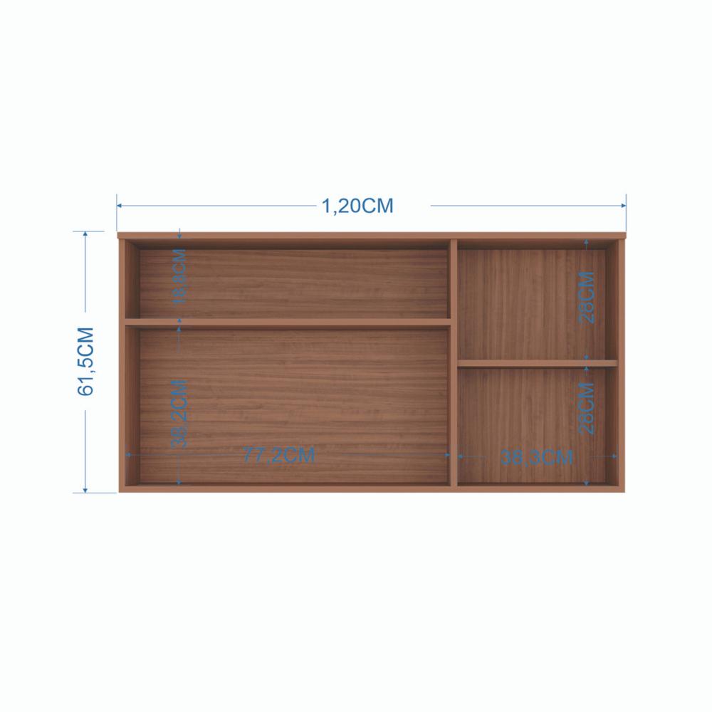 Mueble Superior Cocina 120 Cm 3 Puertas Cerrado img #2