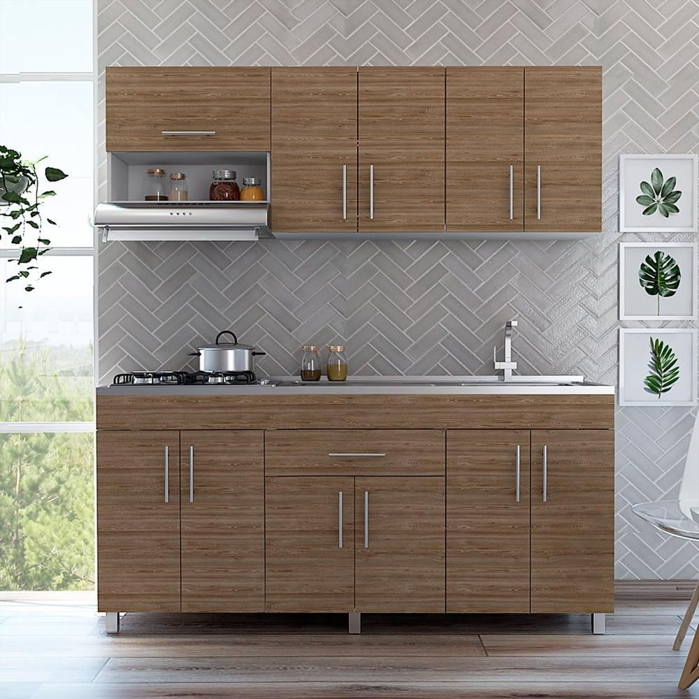 Cocina Moderno Modular 180 Moderno Madera Aglomerada img #2