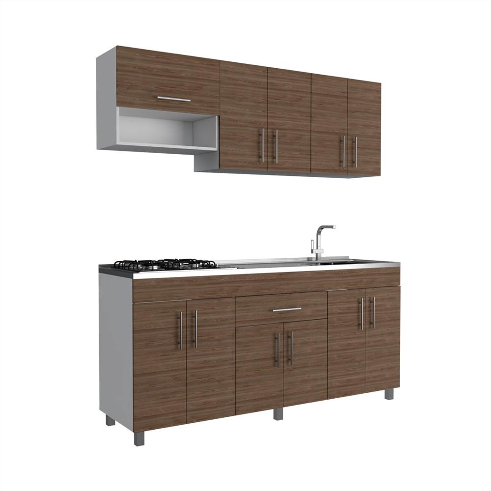 Cocina Moderno Modular 180 Moderno Madera Aglomerada img #3
